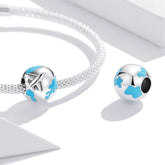 Travel Round The World Charm
